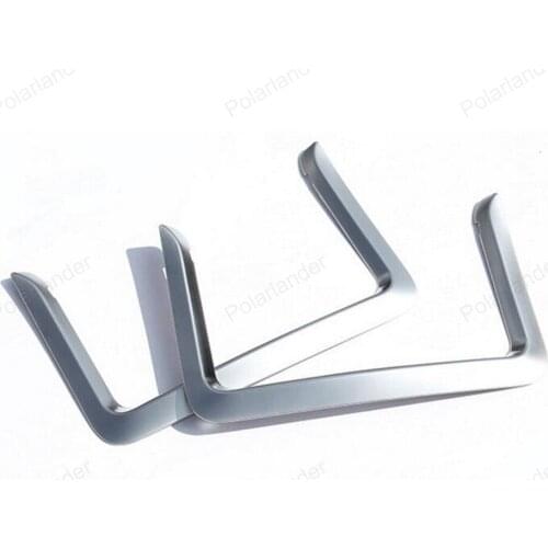 For BMW 3 Series F30 F31 2012-2016 4 Series F32 F33 2013 2Pcs ABS Chrome Seat Back Rear Storage Bag net Cover Trim