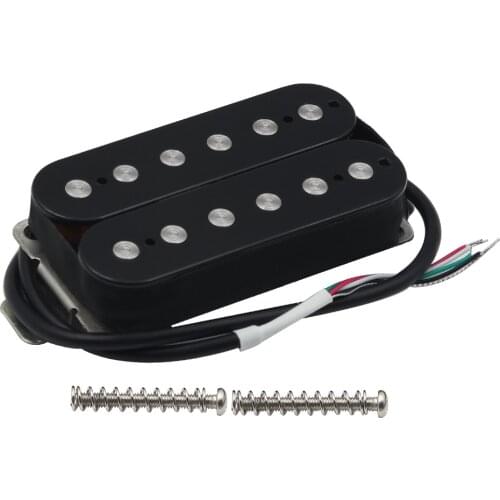 FLEOR Guitar Pickup Alnico 5 Humbucker Neck Pickup Black Electric Guitar Parts