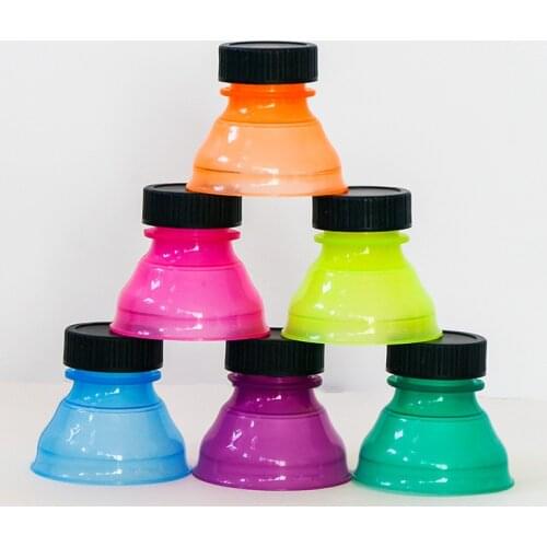 Creative Bottle Top Cap Reusable Portable Cola Beer Sprite Candustproof Sealed Canned Carbonated Beverage Splash Cover