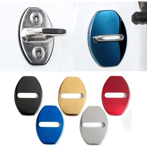 Car Door Lock Cover for Volkswagen Skoda Wild Emperor Kodiak GT Haorui Jingrui Xindong Supai Stainless Steel Door Lock Cover