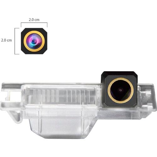 Misayaee Golden HD Car Rear View Reverse Camera Plate Light for Alfa Romeo 156 /159 /166 /147 Brera Spider Stelvio AR GT Nuvola