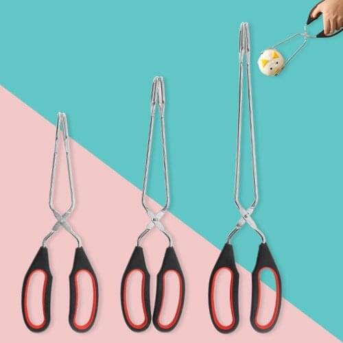 Multifunctional Food Tongs Barbecue Charcoal Tongs Barbecue Tongs Bread Tongs Lengthened Tongs Barbecue Accessories