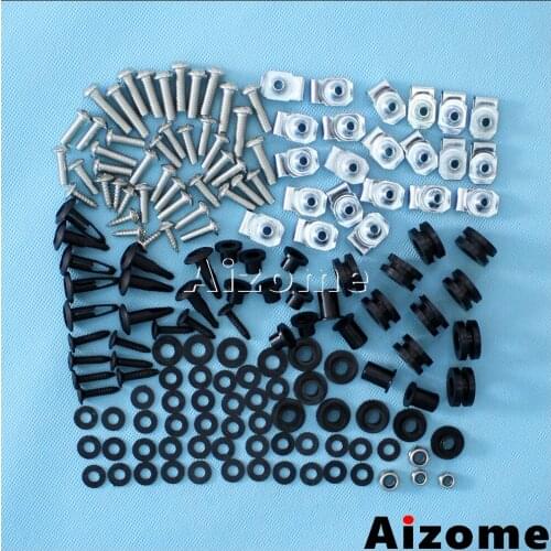 Motorcycle Complete Fairing Bolt Kit For Yamaha YZF-R6 YZF R6 1999-2002 Bodywork Mount Screws Nuts Accessories Hardware Kit