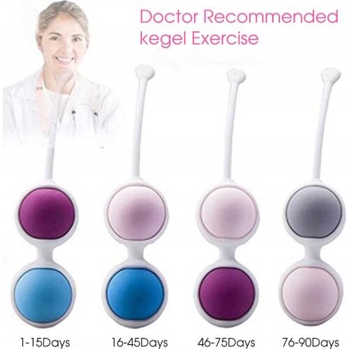 Set Safe Silicone Smart Ball Kegel Ball Ben Wa Ball Vagina Tighten Exercise Machine Vaginal Geisha Ball Sex Toys for Women