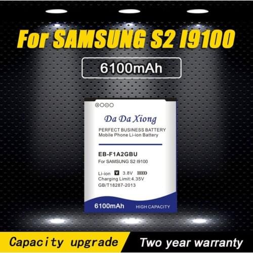 New 5950mAh EB-F1A2GBU Phone Battery for Samsung Galaxy S2 i9100 9103 i9108 i9050 i9105 i9103 i9188 I777 B9062 i9100g Phone