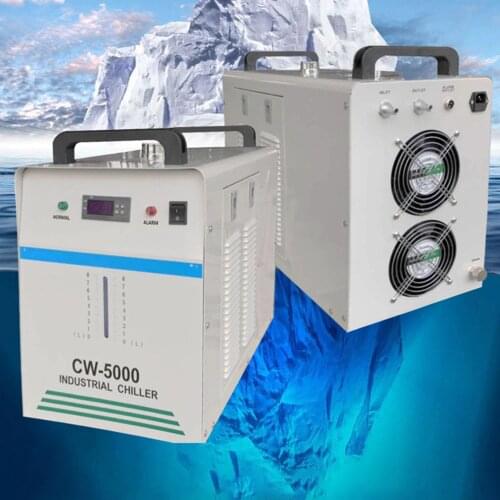 Industrial Water Chiller Engraving Machine Spindle Cooling Machine Laser CNC Grinding Cutting Lathe Water Chiller CW-5000/5200