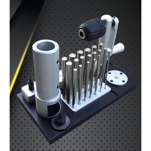 Manual Jump Ring Maker Machine Stainless Steel Hardness Ring Tool with 20 Mandrel Accessory Jewelry Making Tool for Jewelers