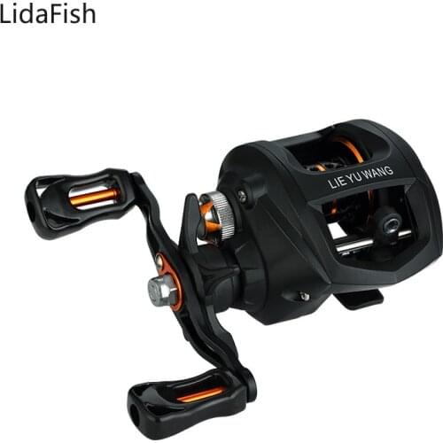 6.3:1High Speed Baitcasting Reel 5.5KG Max Drag Left Right Hand Reel with Magnetic Brake System