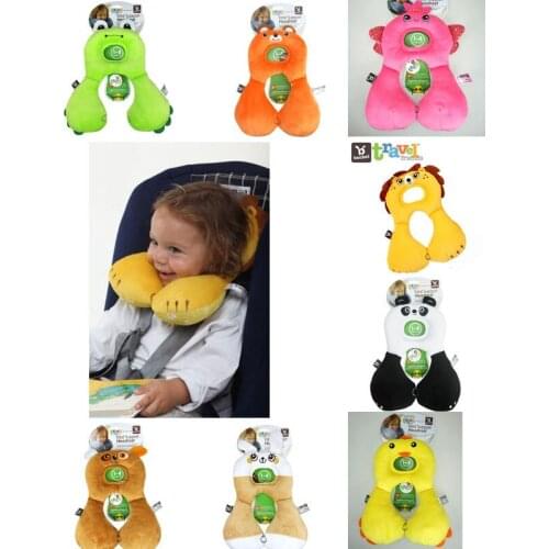 Neck protecting Pillow Type U Travel pillows Infant Child Safety Seat Cushion Anti Migraine Baby Stroller Accessories