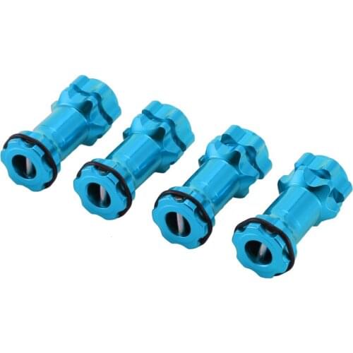 1/8 Aluminum Alloy 17mm 94087 94762 Wheel Hex Hub Adapter Extension 30mm RC Car Spare Parts Accessories For HSP