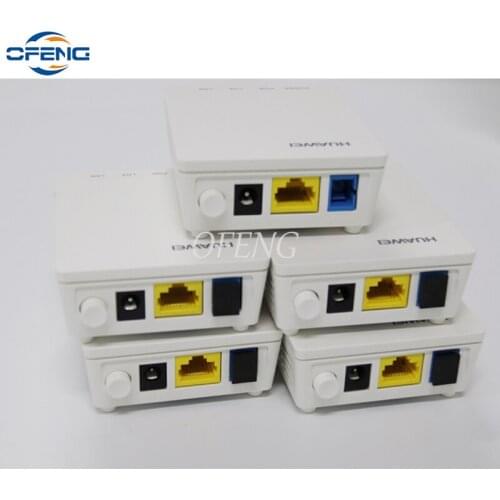 10PCS 100% Original New HUAWEI Gpon ONU ONT HG8310M ftth Fiber Optic ont Router 1GE with power R17 XPON ONU ONT English Version