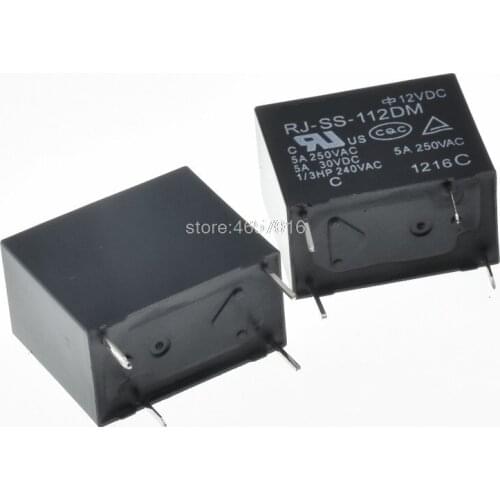 10pcs/lot Relay RJ-SS-112DM 32F-1A-12V