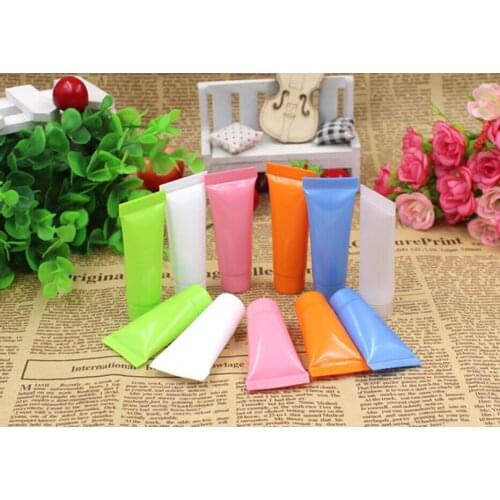 1000pcs 5ml/10ml Soft Tubes Empty Lotion Packaging Containers Shampoo Shower Gel Packing Tube