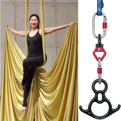 11Yards/10m Fly Premium Aerial Silks for home Yoga Ombre Sling Extension Straps Antigravity Aerial Yoga indoor Swing
