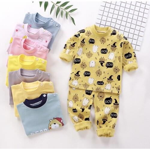 2020 Winter New Born Baby Boy Clothes Babies Clothes For Kids Girl Clothing Pajamas 12 Months Baby Wears For Newborns Outfit