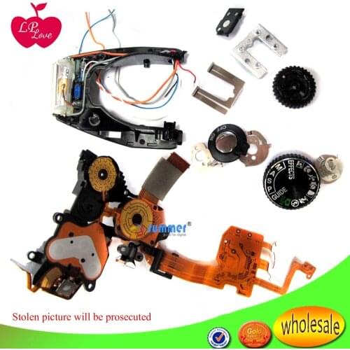 99%NEW Original D3300 Top cover Part Flash Hotshoe Flex D3300 Aperture Mode Dial Camera Repair Part