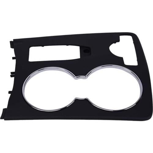 ABS Center Console Cup Holder Panel Trim Cover Frame Fit For Mercedes-Benz GLK Class X204 2010 2011 2012 2013 2014 2015