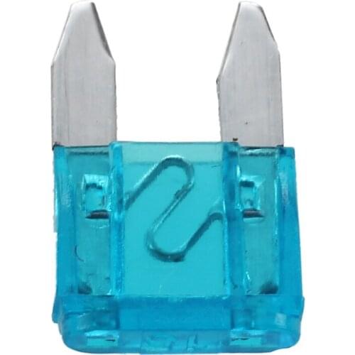 AU04 -15A 15 Amp Auto Car Motorcycle Mini Blade Fuse Blue 60 Pieces