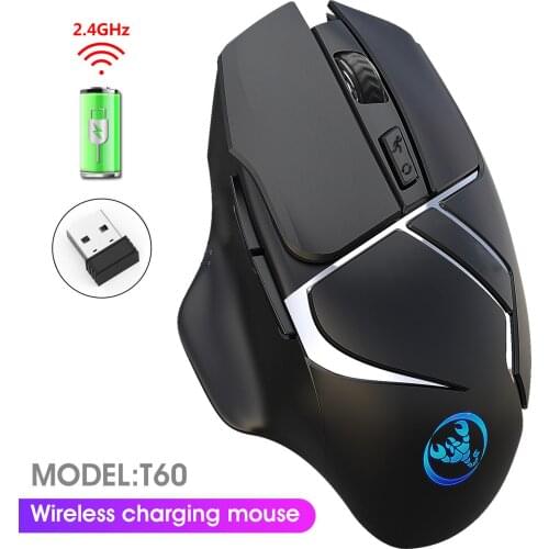 Wireless Mouse Gamer Computer Mouse High Quality ABS Gaming Mouse Ergonomic Mause 6 Buttons USB Optical Game Mice