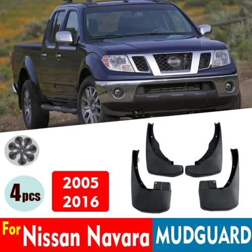 Mud Flaps For NISSAN Navarra Mudguards Fender Navarra Mud flap splash Guard Fenders Accessories auto styline Front Rear 4 PCS
