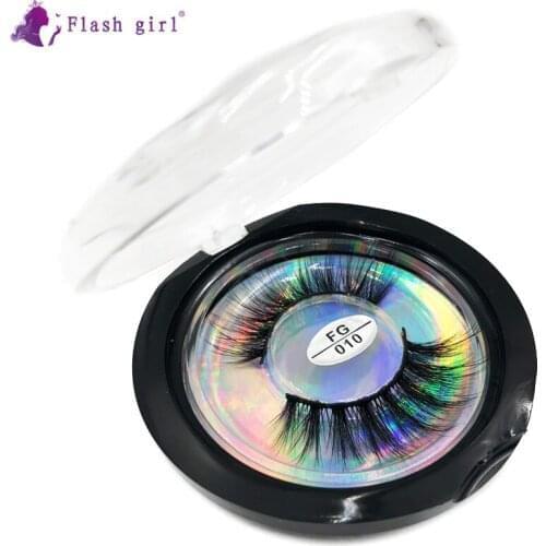Flash Girl Wholesale High Quality 16 Styles 3D Mink Lashes Natural Long And Soft False Eyelashes