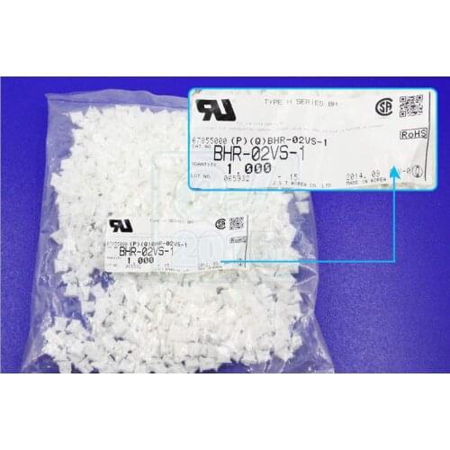 BHR-02VS-1 CONN RECEPT HOUSING 2POS BH Connectors terminal housing 100% new and original parts (P) (Q)BHR-02VS-1