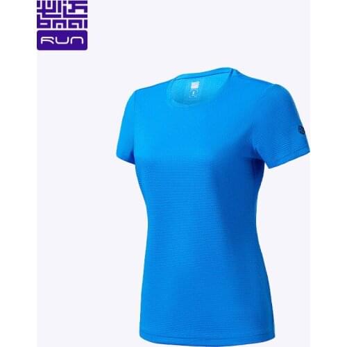 BMAI New Summer Training Marathon Running T shirt for Women Gym Clothing Breathable Woman Short Sleeve Sportswear Sport T-shirts