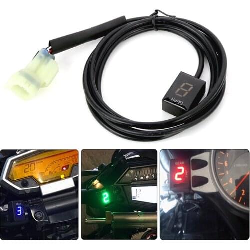 For Honda XL1000V Varadero 03-12 TRX ATVs (FI model) All Years Motorcycle 1-6 Level Ecu Plug Mount Speed Gear Display Indicator