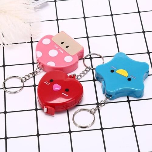 Ruler Centimeter Inch Children Height Ruler Mini Measuring Tape Measure Retractable Metric Belt 150CM Portable