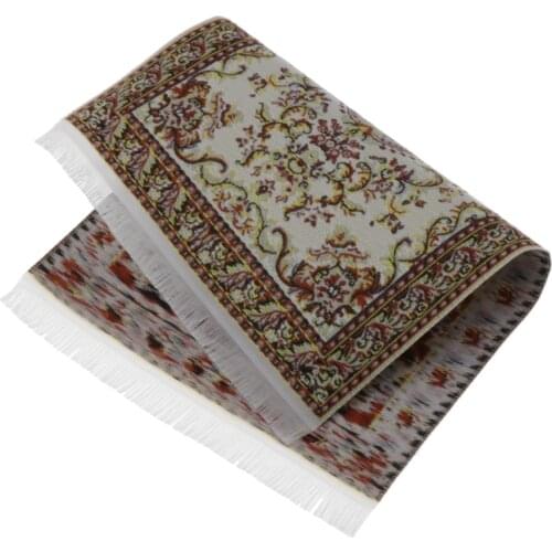 1:12 Dollhouse Miniature Oblong Area Rug/Carpet/Mat Floor Covering DIY Kits
