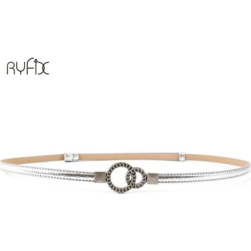 Minimalist ladies' belts fashion buttons small belt accessories waist belts womens finely decorated dress belt BL1828