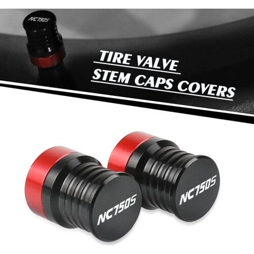 Motorcycles Tire Valve Stem Caps Covers Universal Accessories For Honda NC750X NC 750X 2011-2015 2016 2017 2018 2019 2020 2021