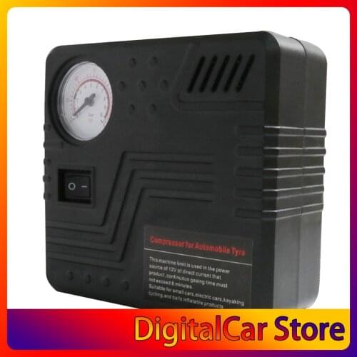 Pump Mini Electric DC 12V Car Air Compressor 120 PSI Air Compressor Tire Inflator Inflatable Pump for Car Motorcycles Bicycles