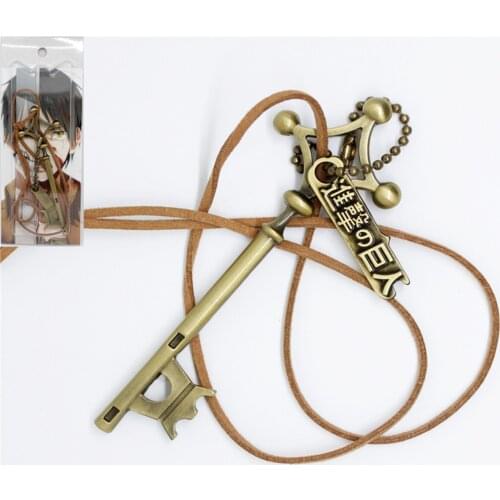 Attack on Titan Eren Jäger KEY necklace chain Fashion jewelry Pendant Gift