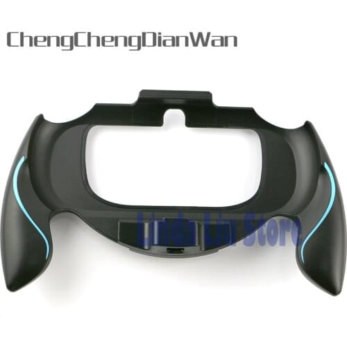 ChengChengDianWan blue Controller Durable Bracket Hand Grip Handle Joypad Stand Holder Support Case For PS VITA 1000 PSV1000