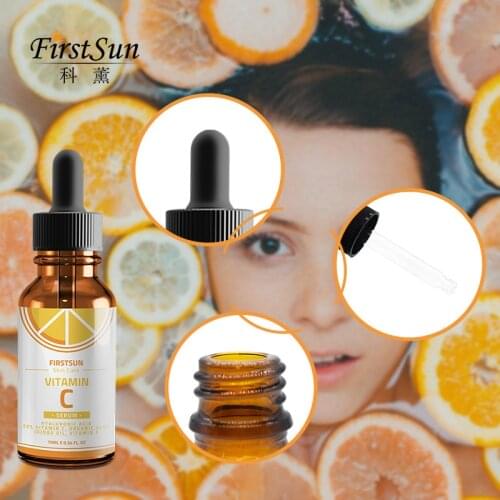 Firstsun Serum Series Hyaluronic Acid Vitamin C Whitening Face Skin Care Rose Nourish Firm Soothing Repair Face Serum