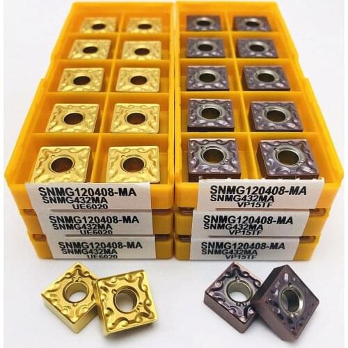 Carbide insert SNMG120404 SNMG120408 MA VP15TF UE6020 US735 Metal CNC machine tool SNMG120404 Cutting tool Turning tool SNMG