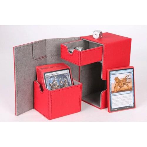 High Quality Deck Cards Box Card Case Container Collection for CCG MTG TCG Magic Board Game Trading Cards Sleeve Holder Box