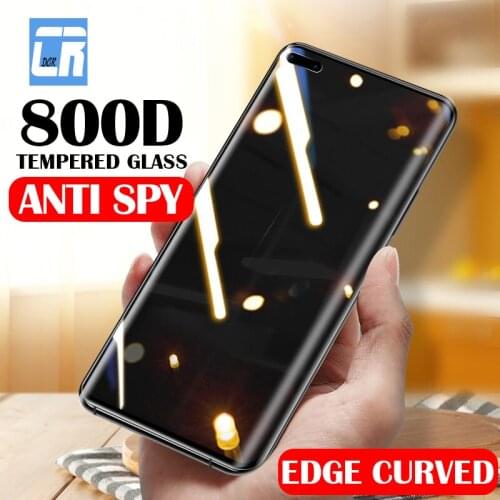Privacy Screen Protector for Huawei Mate 40 30 20 Pro Nova 7 7i 8SE Y9S Y9A Y7A Y6P Y8P P Smart Pro 2021 Anti Spy Tempered Glass
