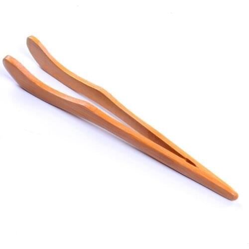 100pcs 18cm Natural Bamboo Tea Clip Handmade Carbonize Tea Tweezer Chinese Tea Ceremony Accessory ZA6190