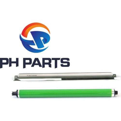 1X Opc Drum +Drum Cleaning Blade IVC3370 FOR Xerox IVC3370/3371/3373/3375 IVC4470/5570/5575 Copier Opc Drum Green Color 150K