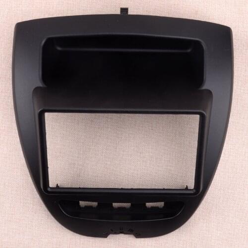 Car 2Din Radio Stereo Fascia Panel Frame Fit for Toyota Aygo Citroen C1 Peugeot 107 2005 2006 2007 2008 2009 2010 2011 2012-2014