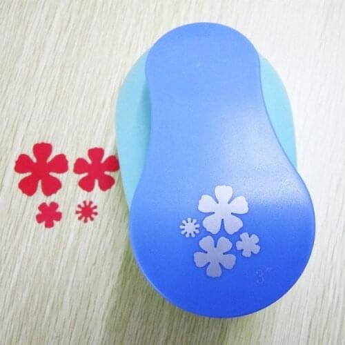 Large Flower Furador Paper Punch Scrapbooking Punches Eva Craft Perfurador Diy Puncher Paper Cutter 6.3-7.5cm Punching Machine