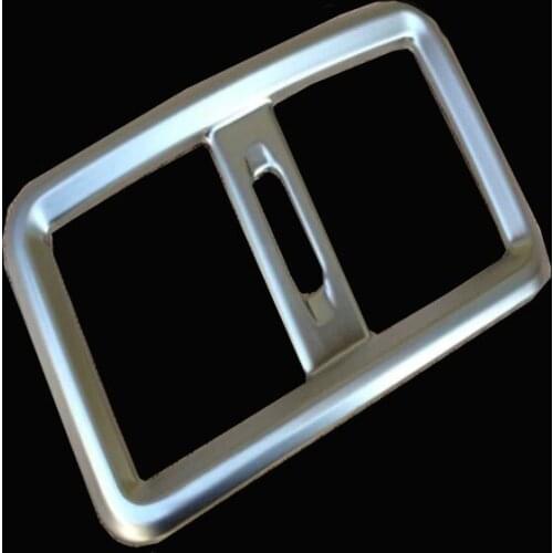 For Hyundai Creta ix25 styling armrest rear outlet cover sticker Interior Mouldings ABS chrome decoration Accessories 2016
