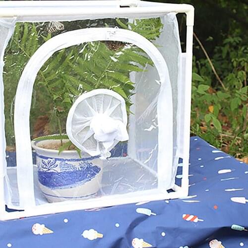 Multifunctional PVC Greenhouse Plant Insulation Greenhouse Insect Proof Tent Insect Breeding Cage Indoor and Outdoor