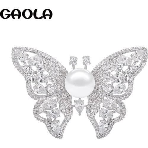 Винтажные броши на одежду GAOLA China At AliExpress