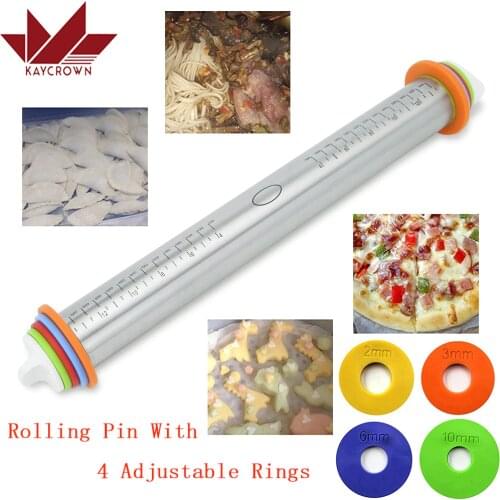 KAYCROWN Adjustable Dough Rolling Pins