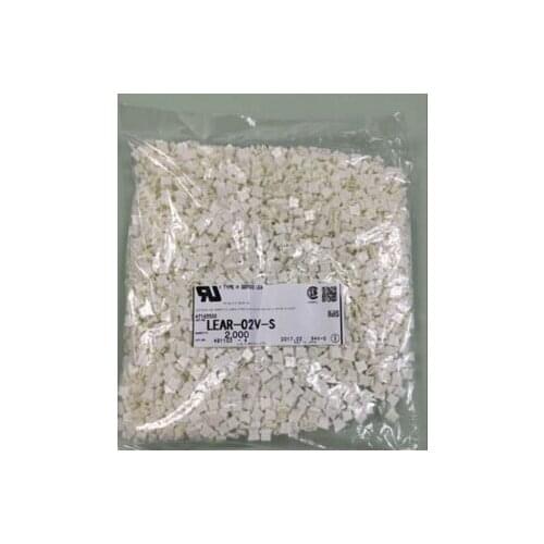 LEAR-02V-S CONN RECEPT HOUSING 2POS VERT white color JST Connectors terminals housings 100% new and Original parts