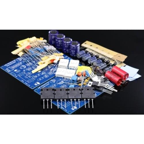 LJM Audio L6 Stereo HiFi Power Amplifier Kit Two-channel Amplifier Board DIY Kit
