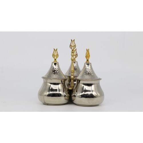 Kayseri Coppery Copper Spice Mini 3 Pcs Pointed